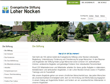 Tablet Screenshot of lohernocken.de